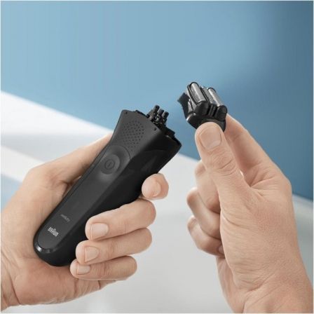 Braun Series 3 300s Black de Láminas Recargable con SensoFoil